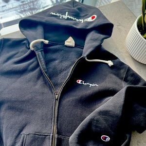 Zip up champion hoodie